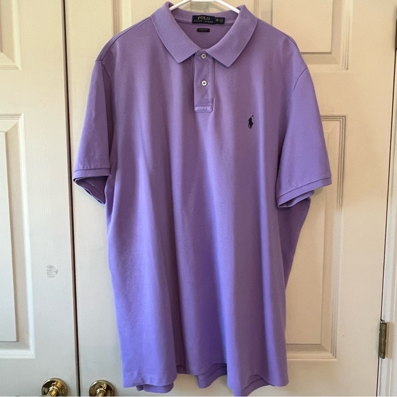 Polo by Ralph Lauren Men's Purple Polo Shirt. Size XXL - Picture 1 of 13